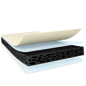 tesa 64908, 50m x 1360mm, schwarz, 800µm