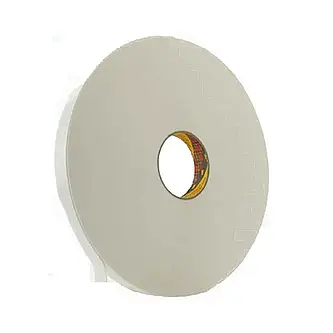 3M Doppelseitiges Polyethylenschaum-Klebeband 9546, Weiß, 1550 mm x 66 m