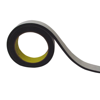 3M Einseitiges Vinyl-Schaumstoff-Klebeband 4714, Schwarz, 12 mm x 16.5 m, 6.4 mm