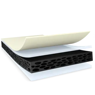 tesa 64911, 195m x 610mm, weiß, 1100µm